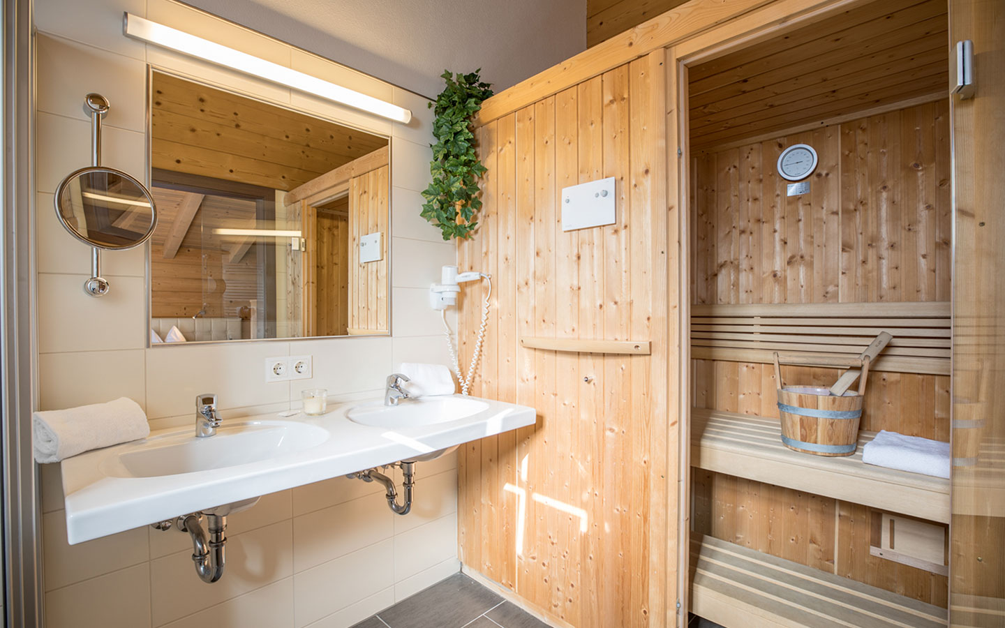 Private Sauna im Alpenchalet